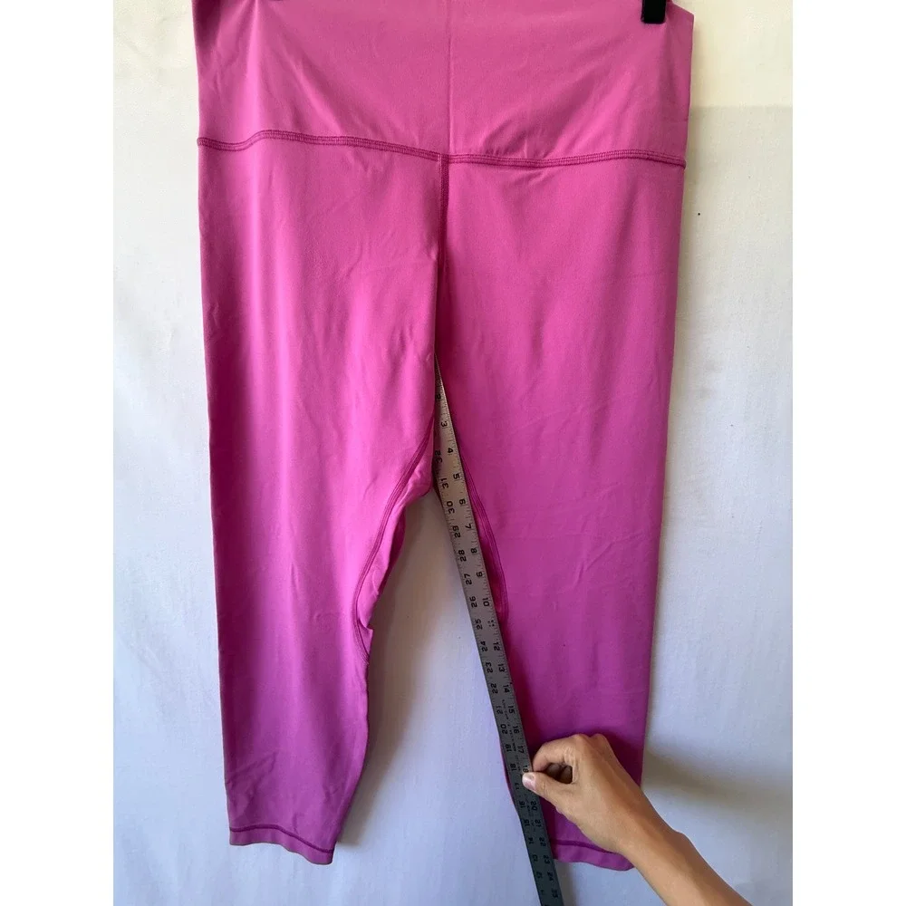 Lululemon Align High-Rise Pant 25 Pink Nulu Yoga Leggings LW5DRJS Size 14